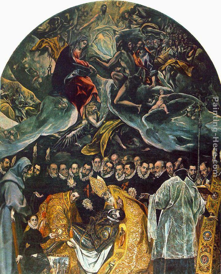 El Greco The Burial of Count Orgaz